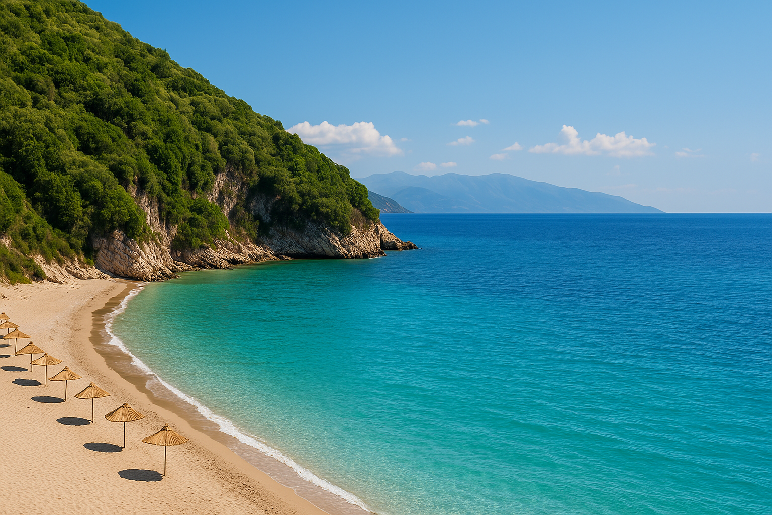 Albanien Reisen Strand